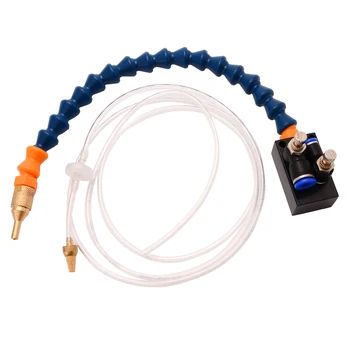 

Metal Milling Mist Coolant Lubrication System Unit For 8mm Air Pipe CNC Lathe Drill Heavy Duty Engraving Machine Spray Cooling