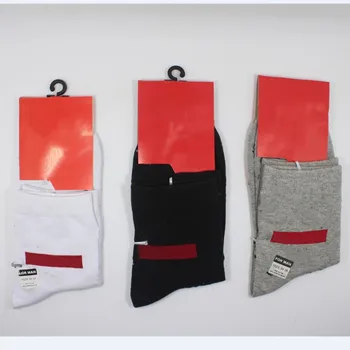 

140# High Quality Men Athletic Socks Sport Basketball Long Cotton Socks Male Autumn Winter Mesh Horse Classic Bussiness Sock