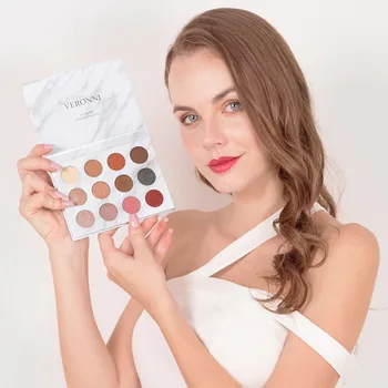 

Eye Shadow Fashion 12 Colors Luxury Golden Matte Nude Eye Shadow Palettes Cosmetic Makeup Matte Nude Eyeshadow