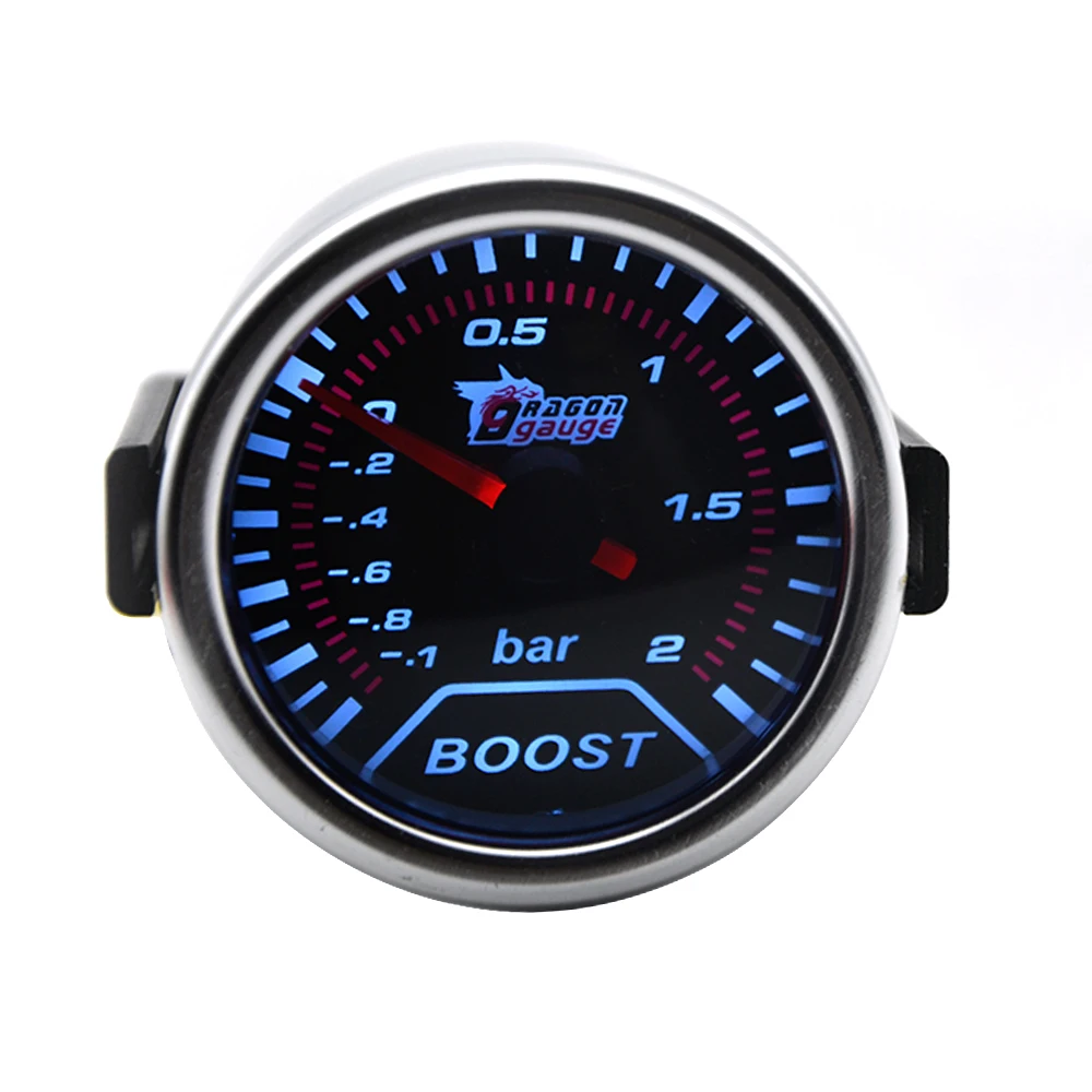 Boost Bar DepoTuning " 52 мм Универсальный турбо усилитель автомобильный манометр-1~ 2 бар/-30 дюймов hg~ 35 Psi метр Авто белый светодиодный - Цвет: Boost Bar