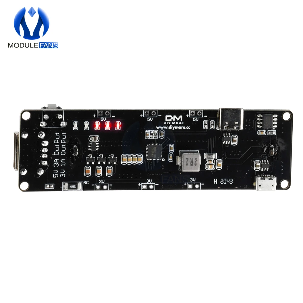 ESP32 ESP32S для Wemos 18650 щит зарядки аккумулятора Модульная плата V3 Micro USB порт типа A
