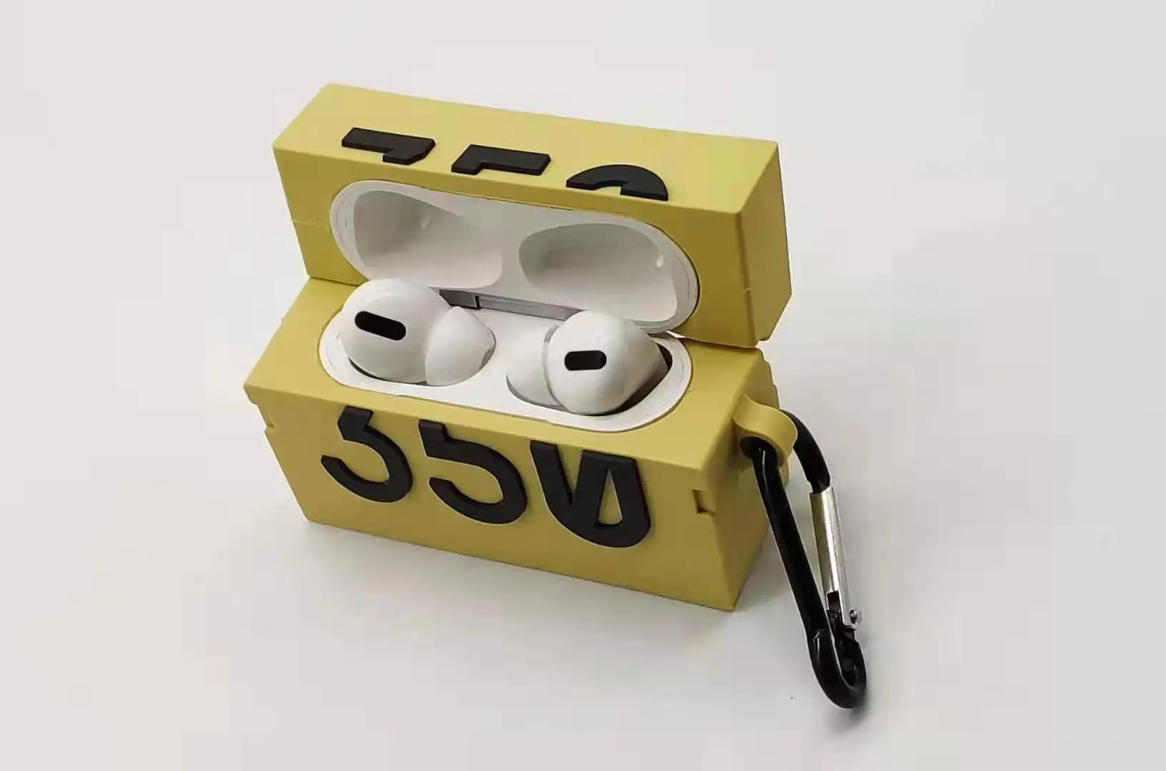 Чехол для наушников 3D 350 Boost Shoe Box для Apple Airpods 1/2/pro модная из силикона Защитная крышка для наушников Аксессуары для кожи - Цвет: 700 for airpods pro