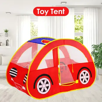 

Car Shape Folding Outdoor Game Tent Convenient Practical User-friendly Design Children Pretend Play Toy Tent Garden Tent