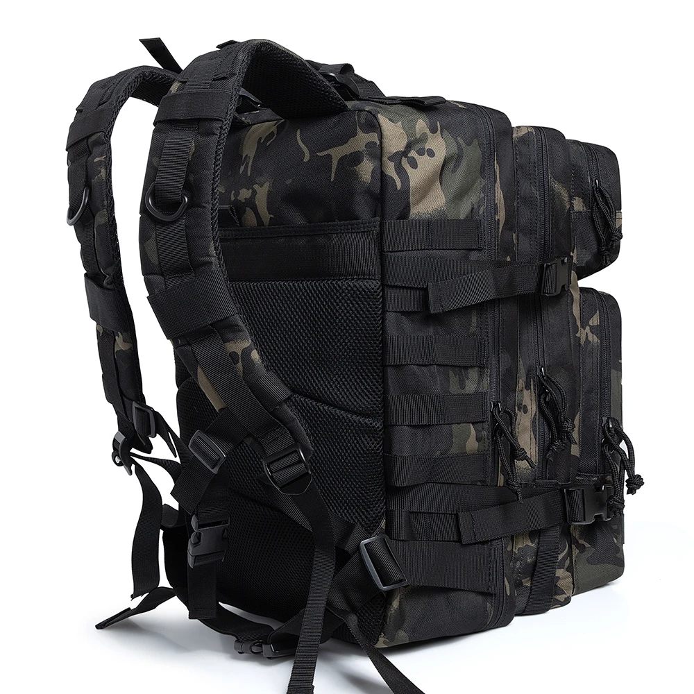  50L Camouflage Army Backpack Men Military Tactical Bags Assault Molle backpack Hunting Trekking Ruc