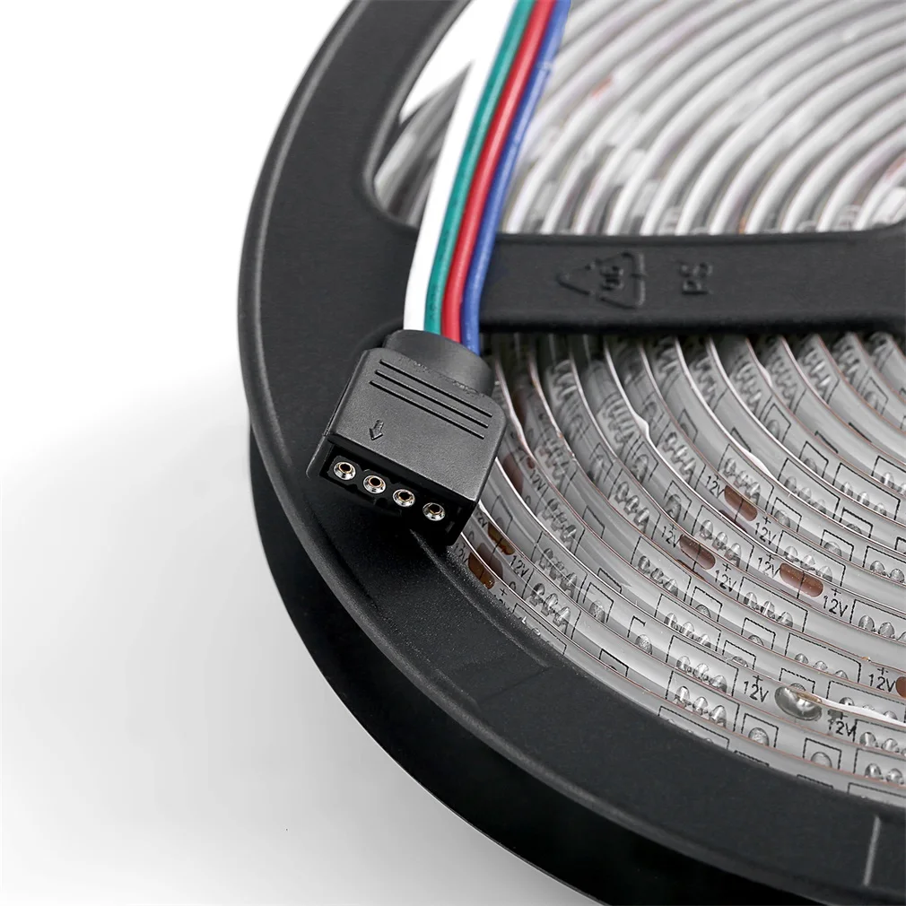 300LED полосы света комплект водонепроницаемый SMD 5050 RGB 60 светодиодов/м с 44key ИК контроллер 12 В для Kicthen спальня гостиная открытый
