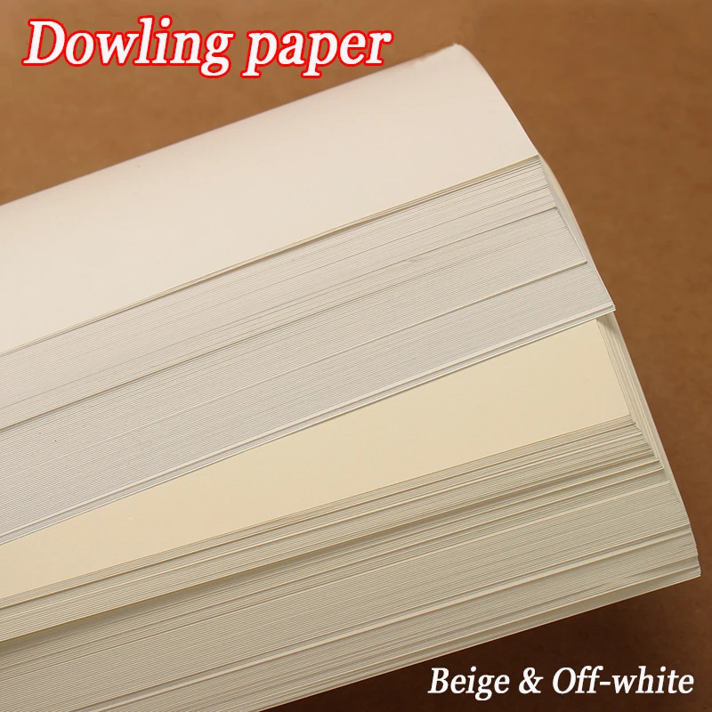 Beige Dowling Paper Printing Paper A3 A4 A5 Light Yellow Book Paper Contract Documents Special Color Laser Paper Eye Protection