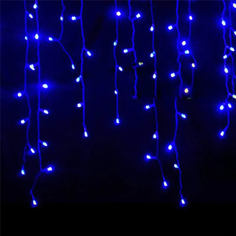 5M Christmas Garland kurtyna LED girlandy z lampkami w kształcie sopli Droop 0.4-0.6m Garden Street Mall okap dekoracja zewnętrzna bajkowe oświetlenie 5 5M Christmas Garland kurtyna LED girlandy z lampkami w kształcie sopli Droop 0.4-0.6m Garden Street Mall okap dekoracja zewnętrzna bajkowe oświetlenie 5