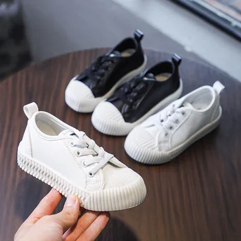 

AFDSWG PU shoes for children white children shoes for girls black childrens shoes ,child sport shoes ,kids sport shoes