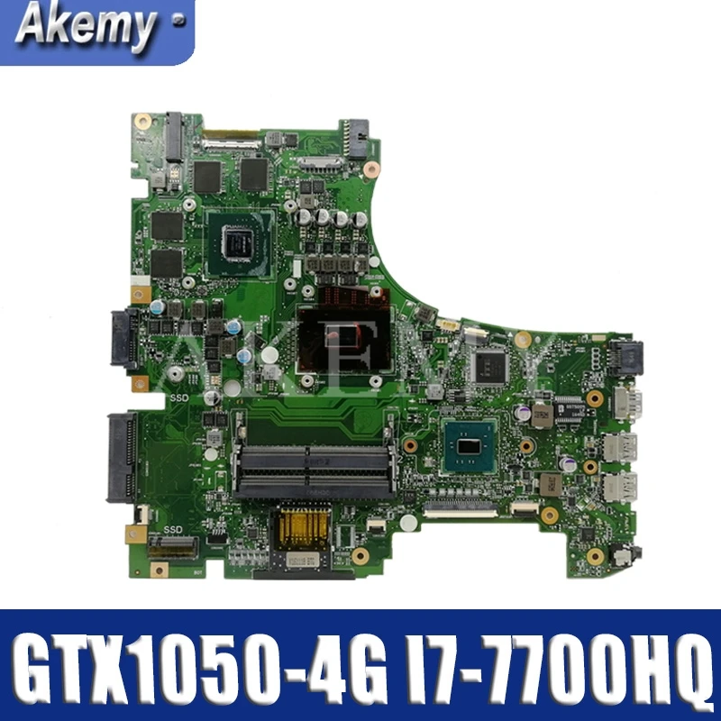  GL553VD Laptop motherboard for ASUS ROG GL553VD FX53VD ZX53V GL553VW Test original mainboard I7-770