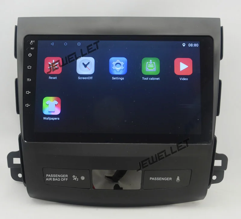 10,1 четырехъядерный Android 8,1 Автомобильный gps Радио навигатор для Mitsubishi Outlander Citroen C-Crosser peugeot 4007