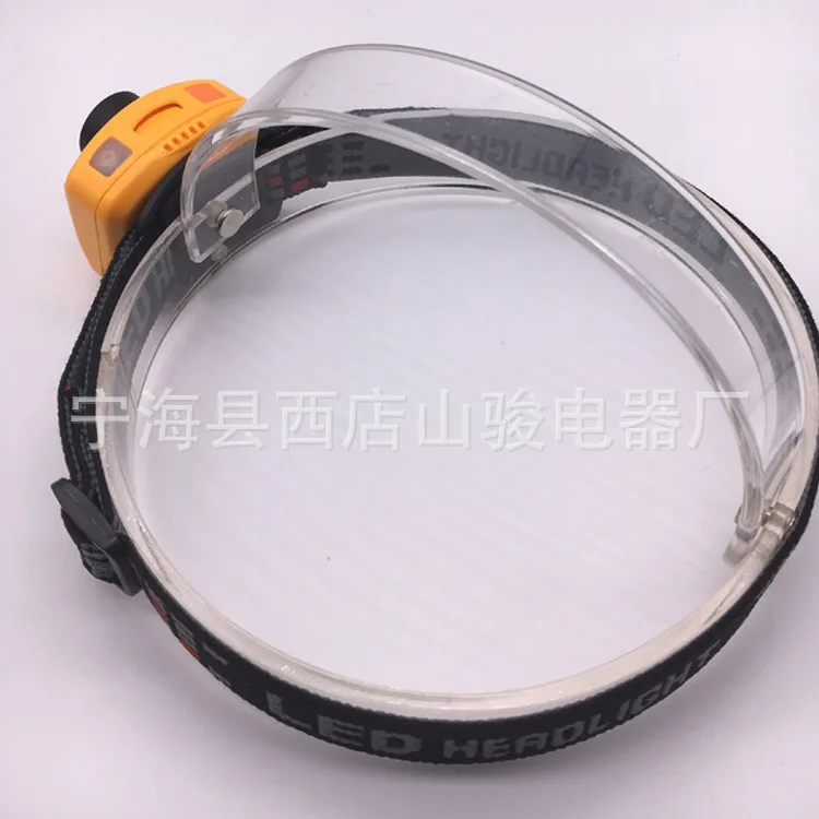 3W Cree White Light+ 2 Red LED Aluminium Alloy Sensing Fishing Headlights Night Fishing Wear Bait Lamp 3 X AAA