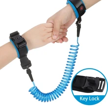 1 шт. детская защита от потери на запястье для малышей, ремни безопасности с блокировкой паролем, принадлежности для безопасности прогулок на открытом воздухе, высокое качество