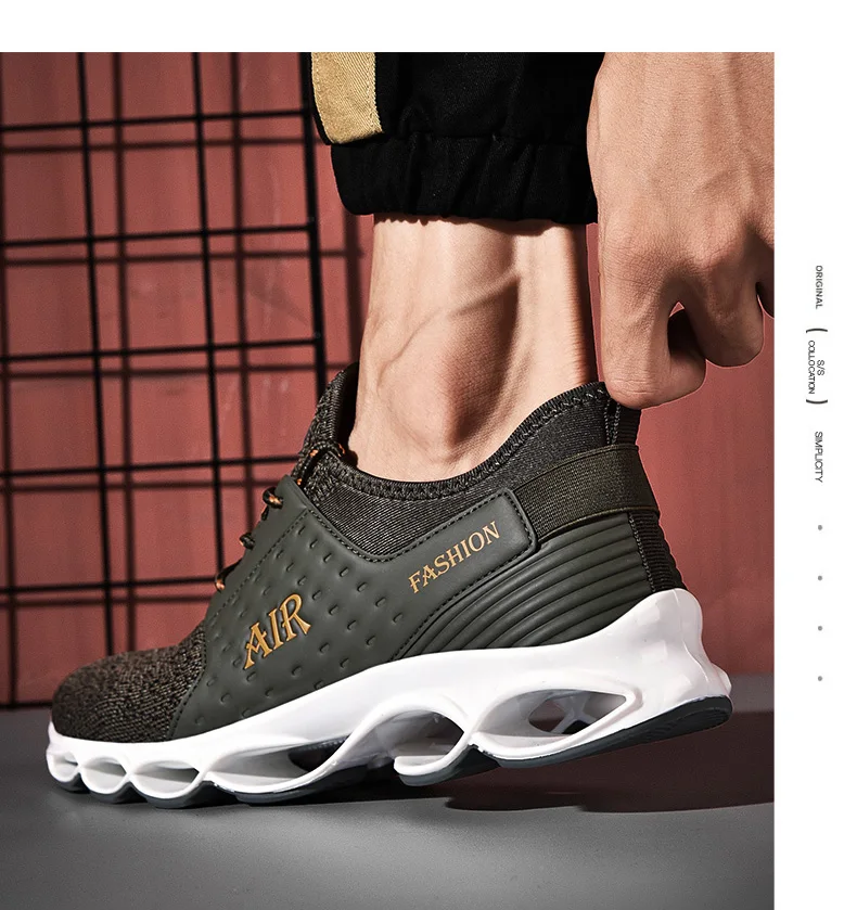 Спортивная обувь для мужчин; кроссовки с дышащей сеткой; уличная спортивная обувь для мужчин; увеличивающая рост Черная мужская обувь на шнуровке; Hombre Zapatos