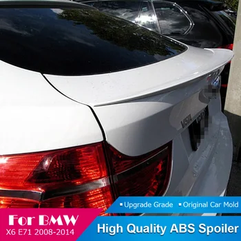 

AITWATT For BMW X6 E71 White Spoiler 2008-2014 High Quality ABS Plastic Rear Trunk Boot Wing Lip Black Spoiler Car Styling 1pcs