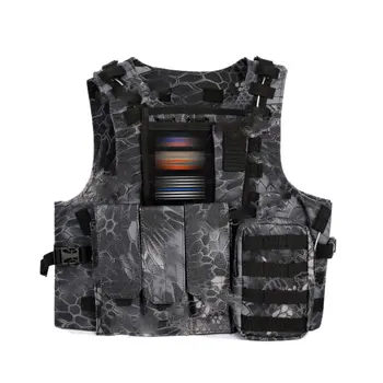 

Unloading Airsoft Tactical Vest Molle Vest Protection Plates colete USMC Soldier Combat Vest Army Military Camouflage Carrier