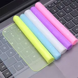 Housse de clavier universelle pour ordinateur portable, protection en Silicone souple, étanche à la poussière, pour Macbook 15 17 pouces 