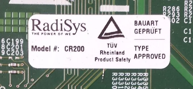 RADISYS CR200 промышленная плита 067-08356-0004 061-04808-0012