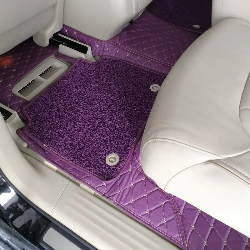 ПУ авто ковер подходит Tesla модель S модель X fit Alfa Romeo Stelvio Giulia водонепроницаемые защитные автомобильные коврики