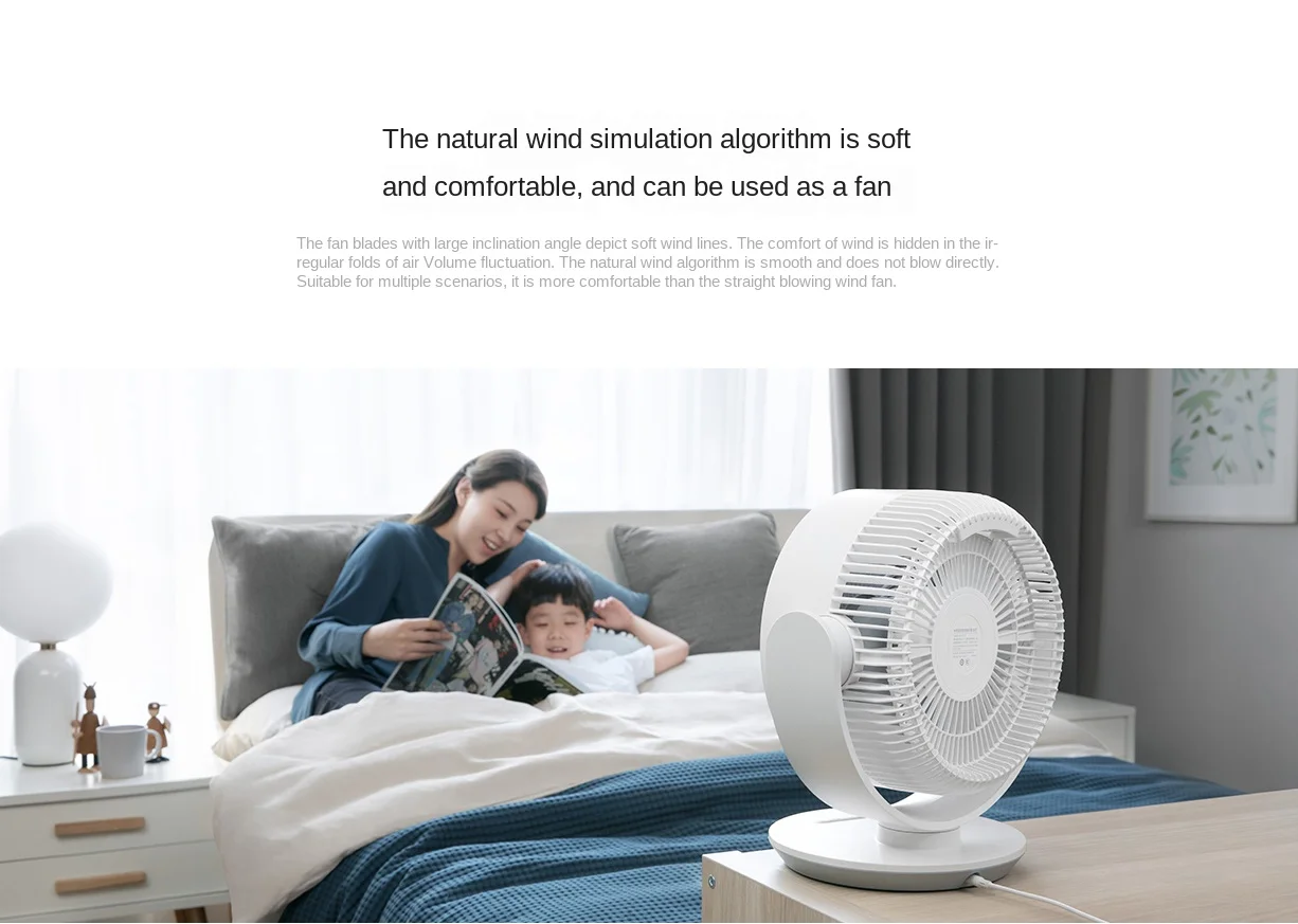 ventilador circulação ar alto volume circulação 3d