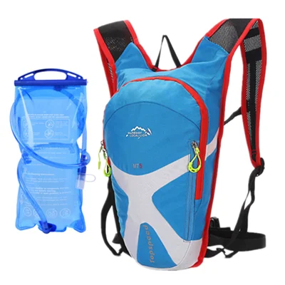 with water bag Мужской женский велосипедный рюкзак MTB велосипед Велоспорт с сумкой для воды водонепроницаемый спортивный рюкзак для пешего туризма кемпинга гидратация велосипедный рюкзак - Цвет: with water bag