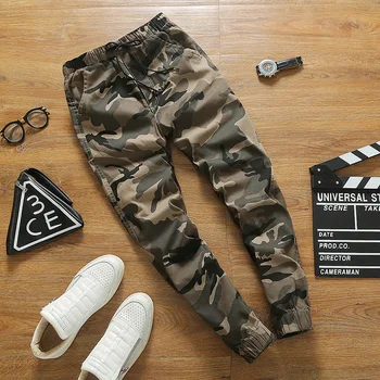 

Camouflage Pants Male Autumn Loose Bf Amorous Feelings Couple Leisure Pants Trend Autumn Beam Feet Feet Harlan Pants Male