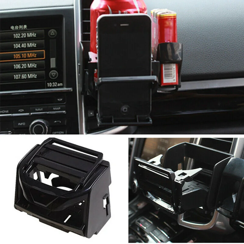 Черный держатель чашки ABS Сменные аксессуары авто Интерьер Многофункциональный