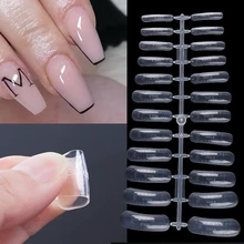 Moule de construction rapide pour Extension complète des ongles, faux ongles, nouvel an, Accessoires de manucure française, LE1020