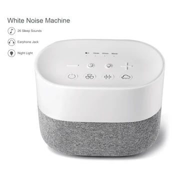 

H300 26 Sounds USB Rechargeable Night Light Timing Sleep Music Aid Machine