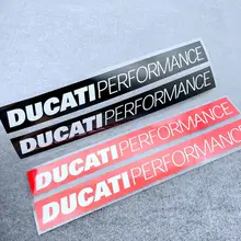 مجموعة من ملصقات عاكسة متعددة الألوان للدراجات النارية دواسة الجسم هدية خزان الوقود شعار كلاسيكي Ducardi الأداء دوكاتي كورس