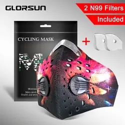 GLORSUN пользовательские угольный фильтр дышащая n95 анти загрязнение воздуха модные n99 пыли Велосипеды мотоциклетные против пыли n99 маска для