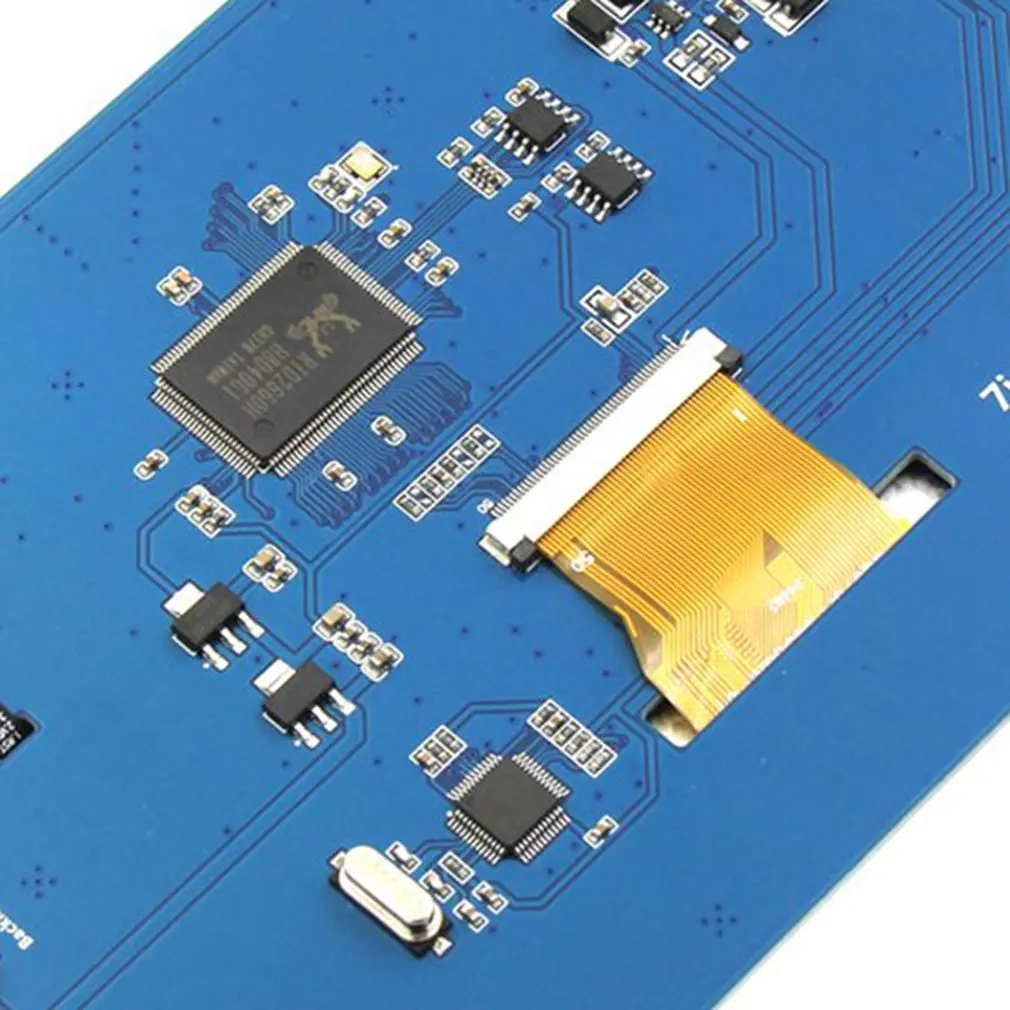 7-дюймовый ЖК-монитор HDMI 800X480 HD сенсорный экран емкостный сенсорный экран для Raspberry Pi 4 Модель B 3B +/3B/2B/B +