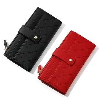 

Female Purses Tassel Coin Purse Card Holder Wallets Female Pu Leather Clutch Money Bag Pu Leather Wallet Long Women's Wallet