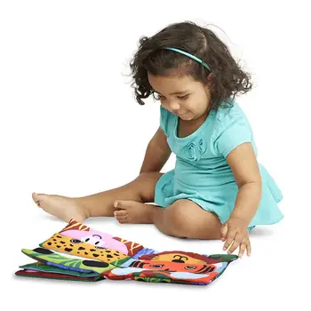 

LeadingStar Baby Cloth Book Intelligence Development Matching Book Educational Toy Soft Cloth Learning Cognize Books