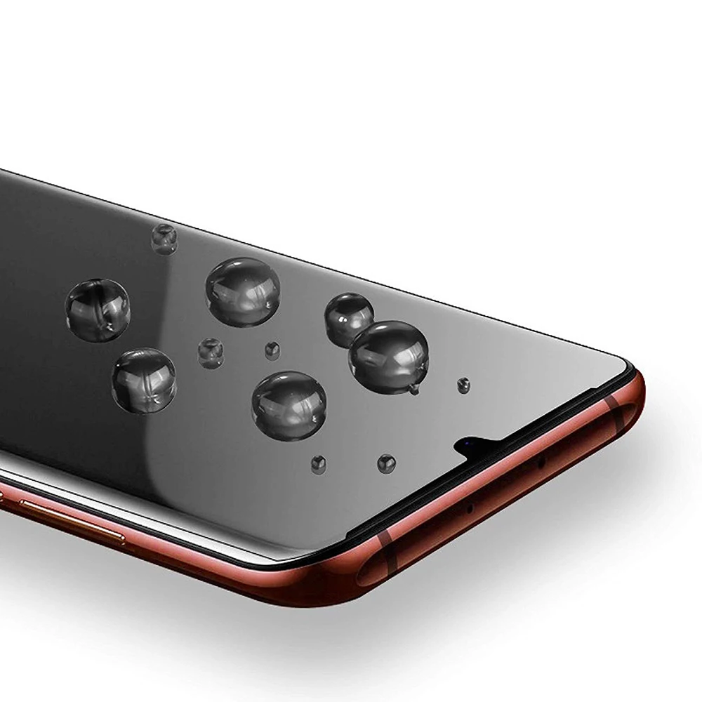 УФ жидкий Полный Клей закаленное стекло для huawei P30 mate 20 Pro Накладка для экрана протектор huawei P30 Pro крышка защитная пленка