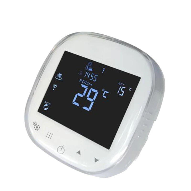 

Wifi Pressscreen Thermostat Programmable Temperature Controller Electric /Watring Floor Heating Thermostat Compatible With Googl