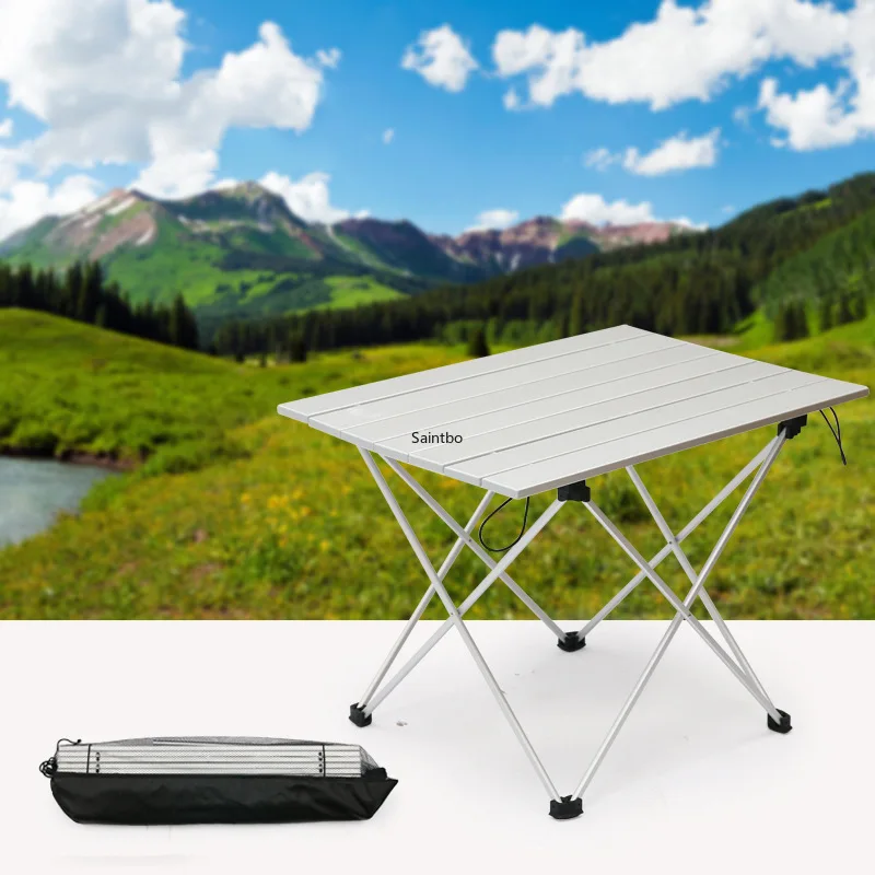 

Outdoor Folding Table Aluminum Ultra-light Portable Table Camping Picnic Barbecue Table Set Camping Leisure Relax Furnishings