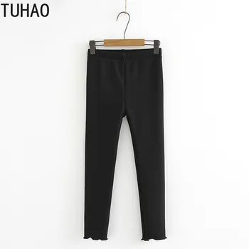 

TUHAO 6XL 5XL 4XL Plus Size Women High Elasticity Leggings Autumn Winter Thick Warm Legging Stretch Fleece Pants Leggings LZ105