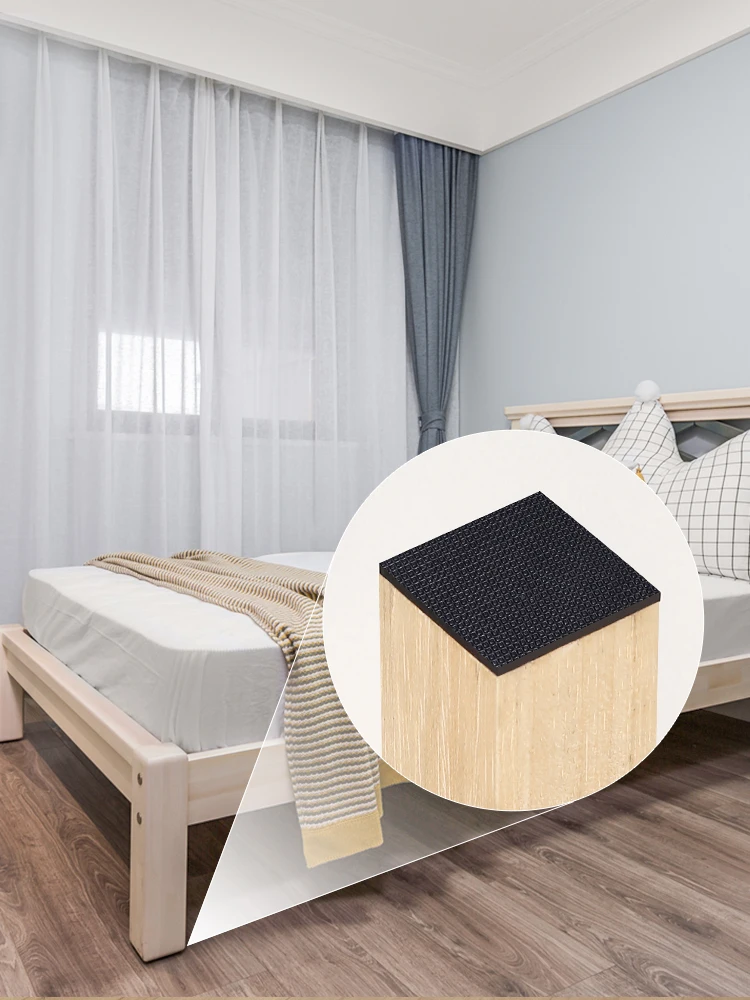 Furniture Pads Floor Protectors Non Slip Anti-vibration Silicone Chair Table Legs Cover Feet Rug Mats Bumper Damper