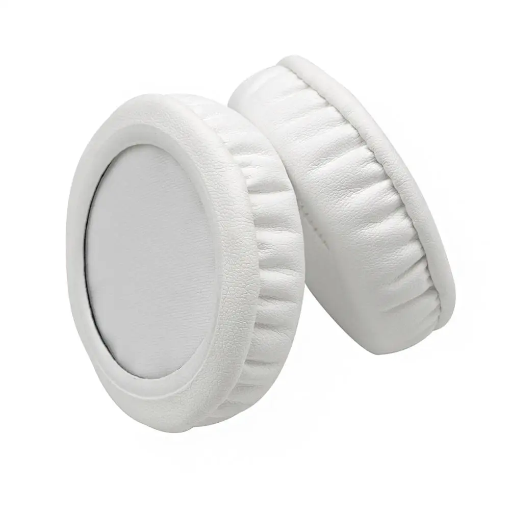 White-Leather-Replacement-Ear-Pads-Cushions-Earpads-Ear-Covers-Earmuffs-Pillow-for-Sony-NWZ-WH505-NWZ