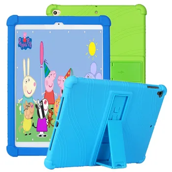 

Soft Silicone for Ipad Air 2 Case 2018 A1566 A1567 Kids Full Protective Cover for Iapd 5 /6 /7 Skin Shell Funda Capa 2017