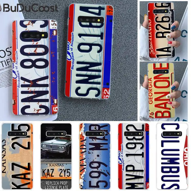 Суперъестественный чехол Riccu для телефона с номерным знаком из Канзаса Каз 2Y5 Samsung