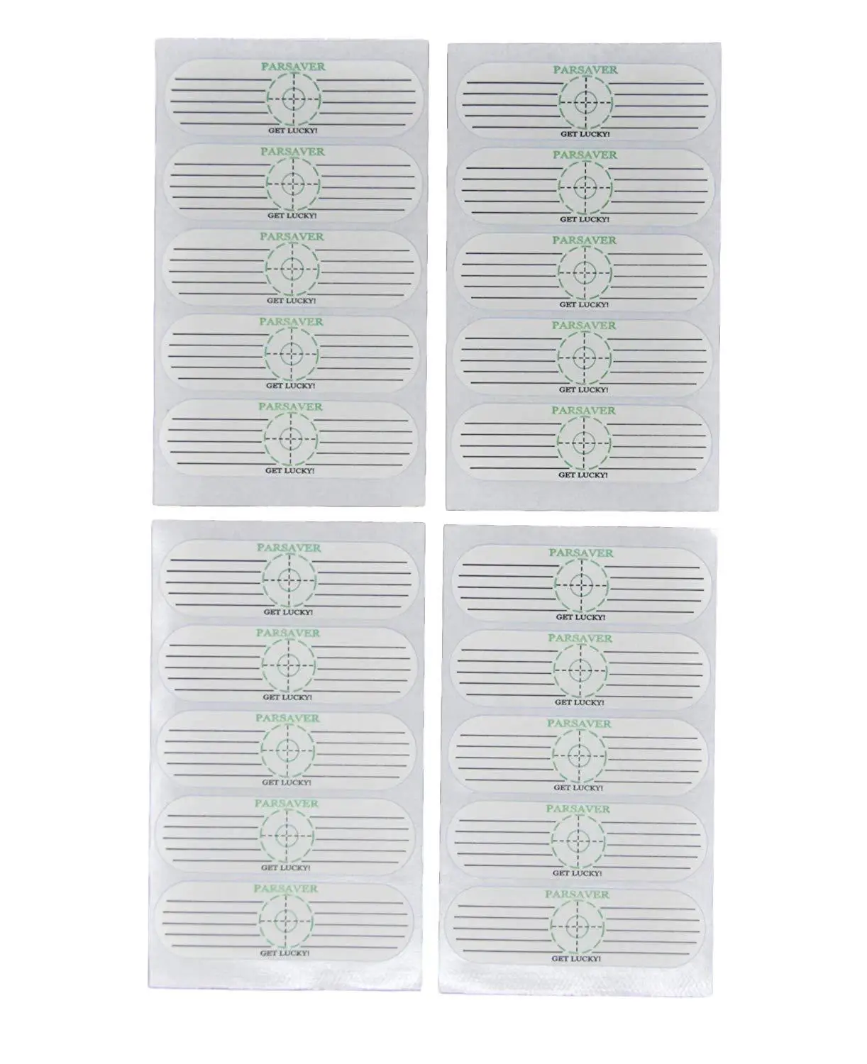 

Golf Impact Tape Trainer Labels - Putting Aid with Immediate Feedback - A Must Golf Accessories Item - A Perfect Stroke Trainer