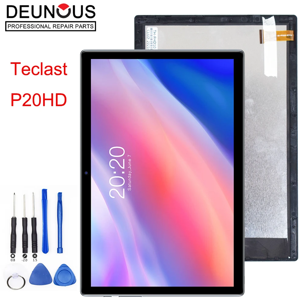 New LCD Display For 10.1" inch Tablet Teclast P20HD TLA007 Touch screen Touch panel Digitizer