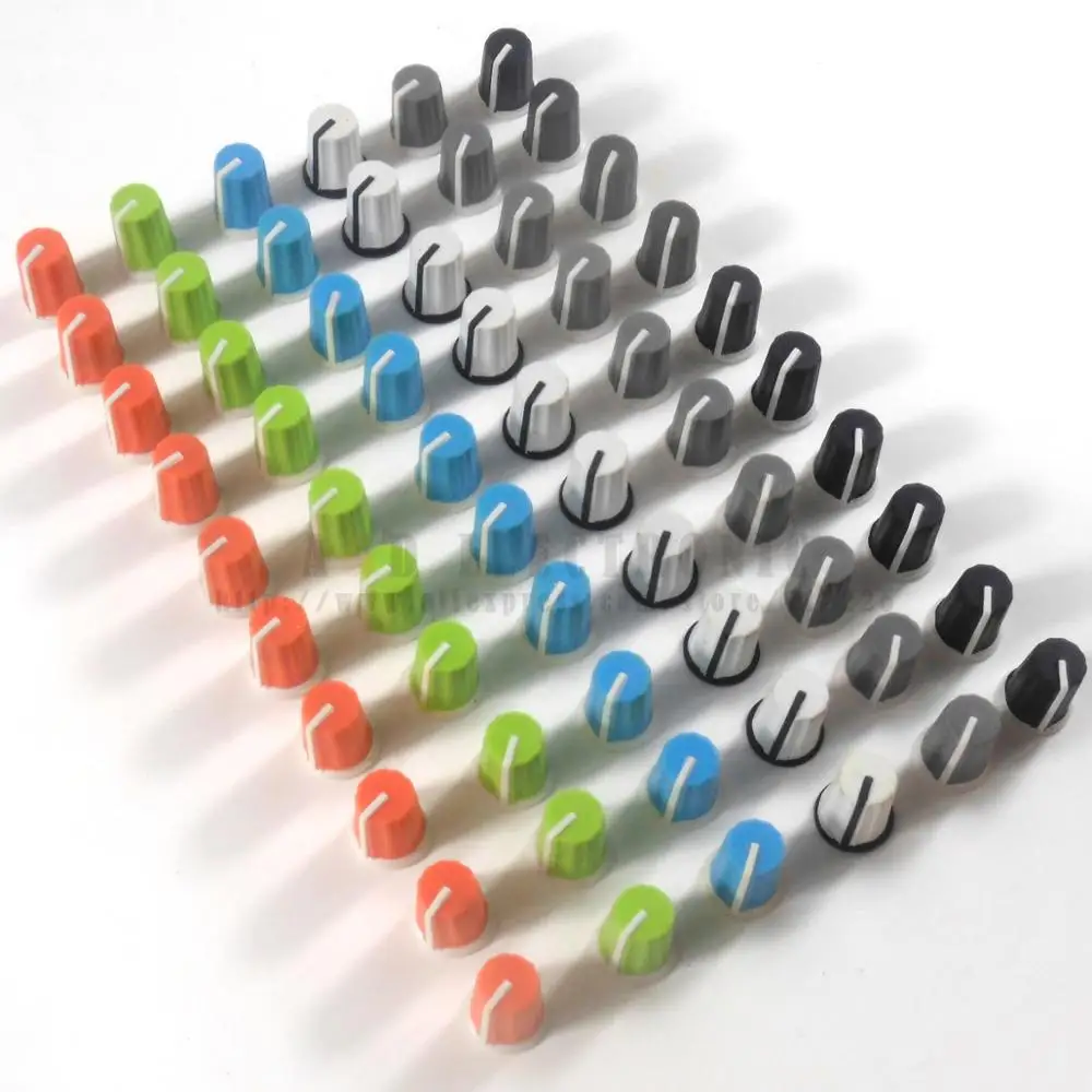 

60PCS Replace EQ Rotary Knob For Pioneer DJ MIXER DJM djm-2000 900 850 750 700 800 DAA1176 DAA1305 colorful you can chose