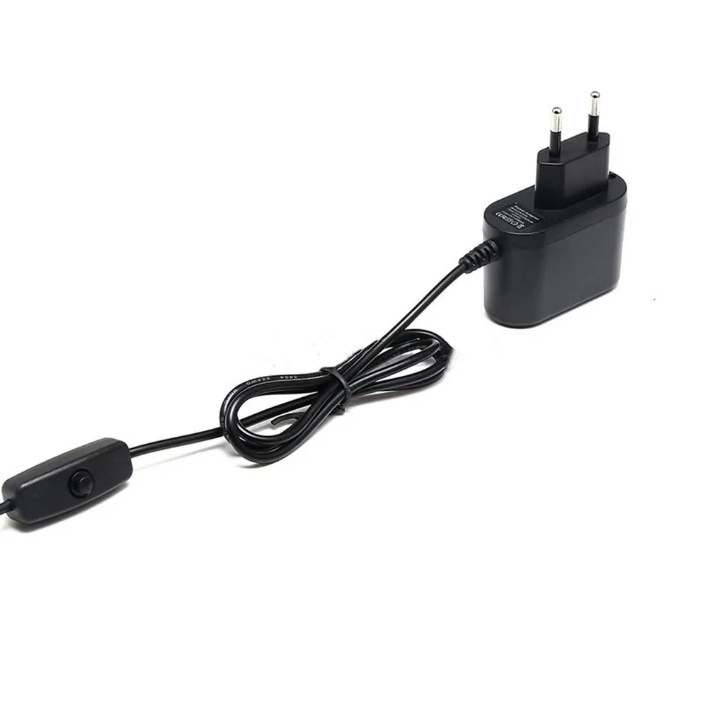 Для Raspberry Pi 4 адаптер питания вкл/выкл USB-C 5 в 3.0A США ЕС вилка USB-C тип-c источник питания
