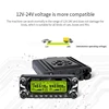 New ZASTONE D9000 50W Car Walkie Talkie Autoradio Dual Band Car Radio With Screen Mobile Two Way Radio Split Panel 5
