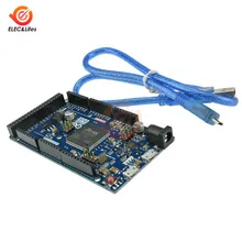 Para arduino devido r3 braço versão principal at91sam3x8e 32-bit arm Cortex-M3/mega2560 r3 6-20v 84 mhz com cabo
