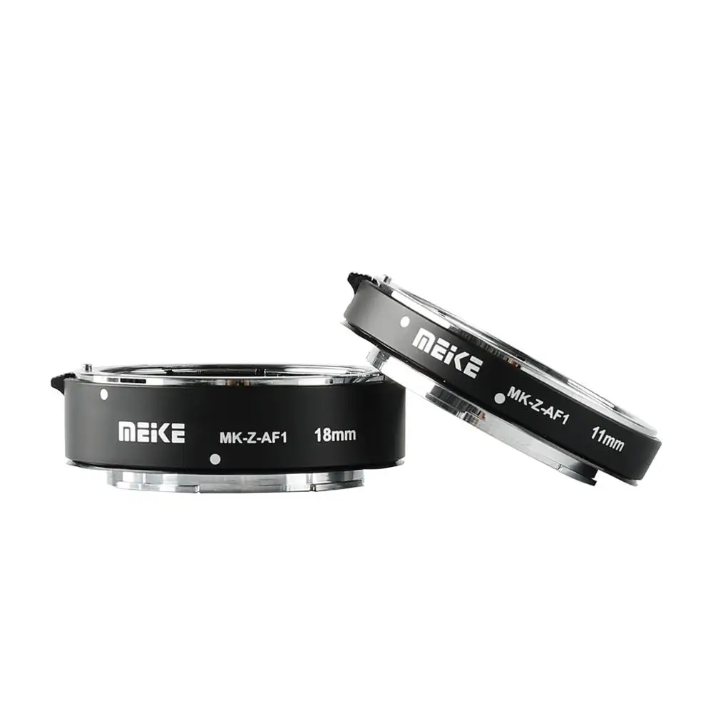 VLOGMAGIC Meike MK-Z-AF1 Metal AF Macro Extension Tube Auto Focus Adapter Ring 11mm 18mm for Nikon Z6 Z7 Z8 Z50