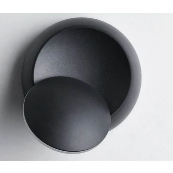 

Nordic lamp sitting room creative corridor wall lamp modern simple revolving LED bedroom bedside iron wall lamp