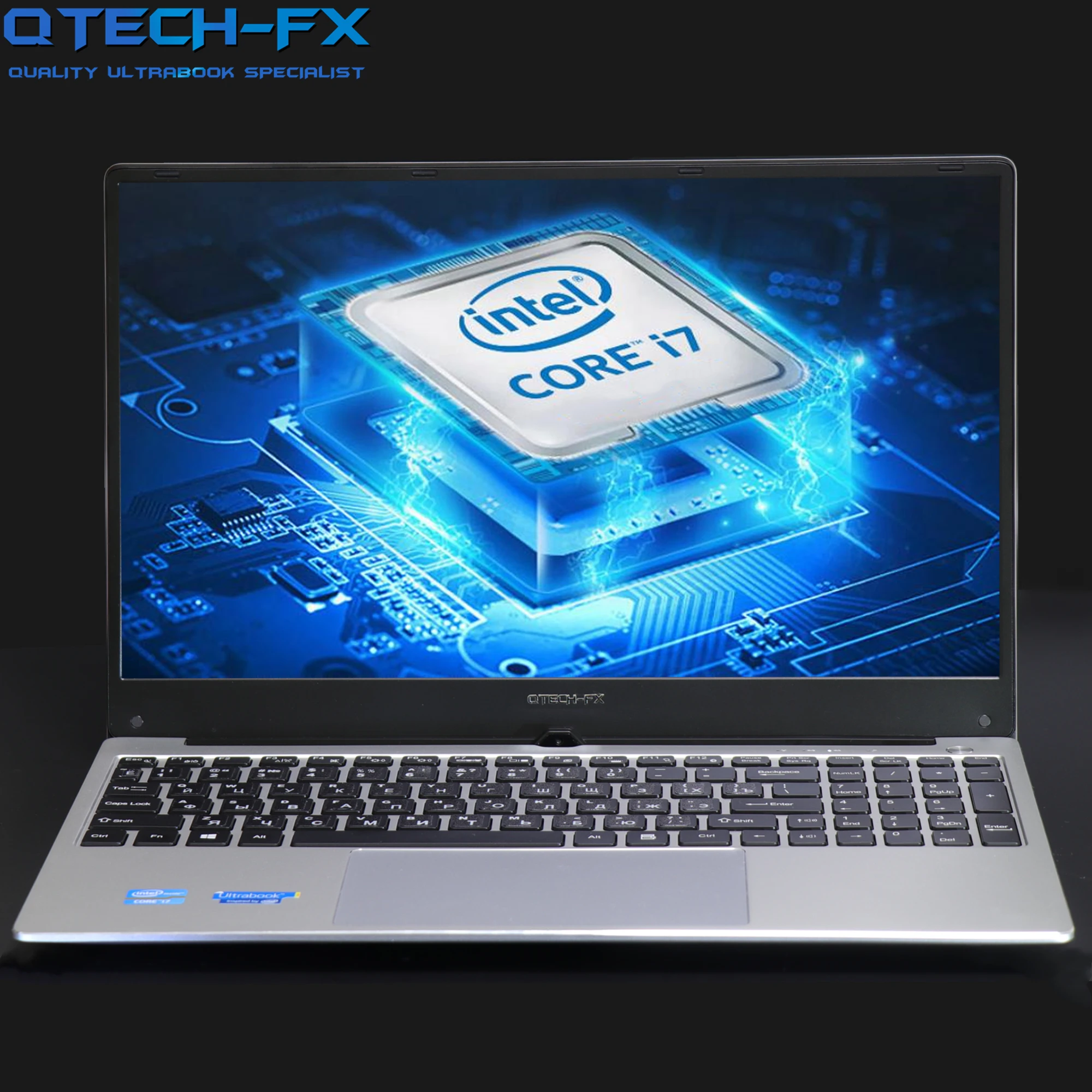 Металлическая клавиатура i7 1 ТБ + SSD 16 Гб ОЗУ 8 256 ГБ 15 6 дюйма процессор Intel Windows 10